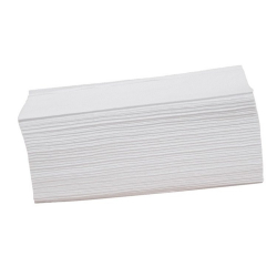 WELMAX Ręcznik ZZ biały Velis Exclusive celuloza, 2w.,23x25cm, 3200szt / 20x150list.
